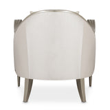 London Place Platinum/Porcelain Accent Chair - Ornate Home