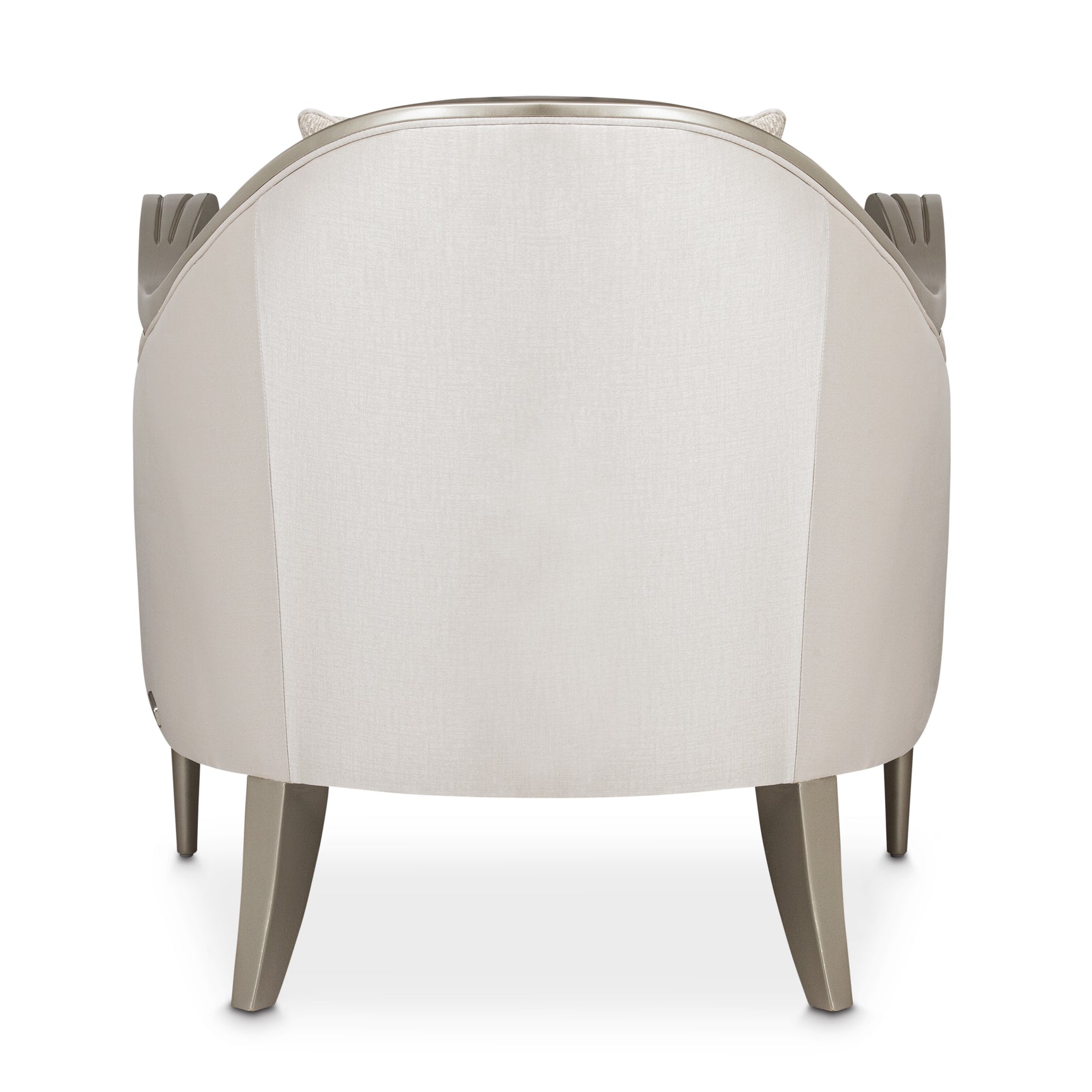 London Place Platinum/Porcelain Accent Chair - Ornate Home