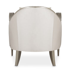 London Place Platinum/Porcelain Accent Chair - Ornate Home