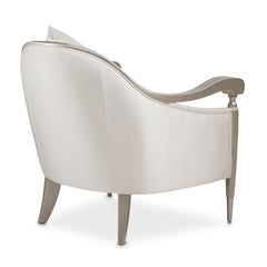 London Place Platinum/Porcelain Accent Chair - Ornate Home