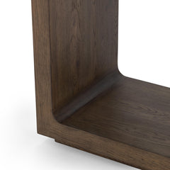 London Soft Cocoa 72" Rectangular Console Table - Ornate Home