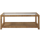 Long Key Natural Cocktail Table - Ornate Home