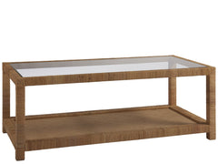 Long Key Natural Cocktail Table - Ornate Home