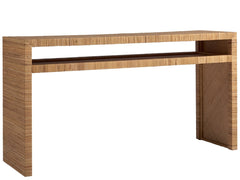 Long Key Natural Console Table - Ornate Home