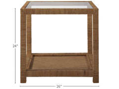 Long Key Sandbar End Table - Ornate Home