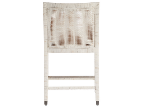 Longboa Nomad Snow/White Rattan t Counter Chair - Ornate Home
