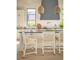 Longboa Nomad Snow/White Rattan t Counter Chair - Ornate Home