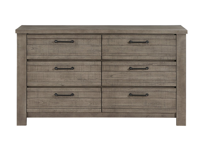 Longview Brown Dresser - Ornate Home