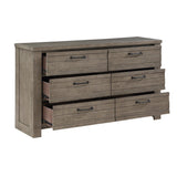 Longview Brown Dresser - Ornate Home