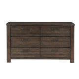 Longview Brown Dresser - Ornate Home