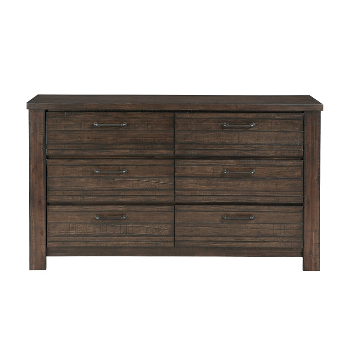 Longview Brown Dresser - Ornate Home
