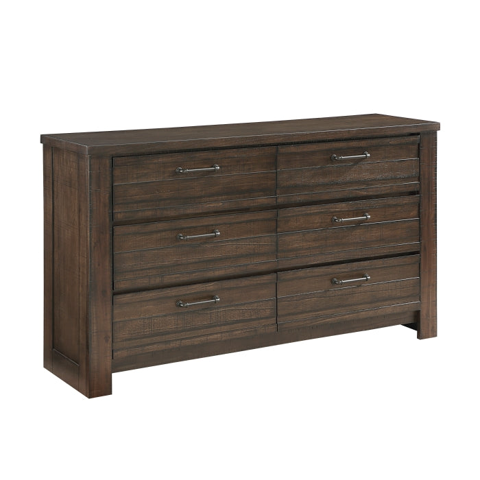 Longview Brown Dresser - Ornate Home