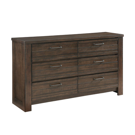 Longview Brown Dresser - Ornate Home