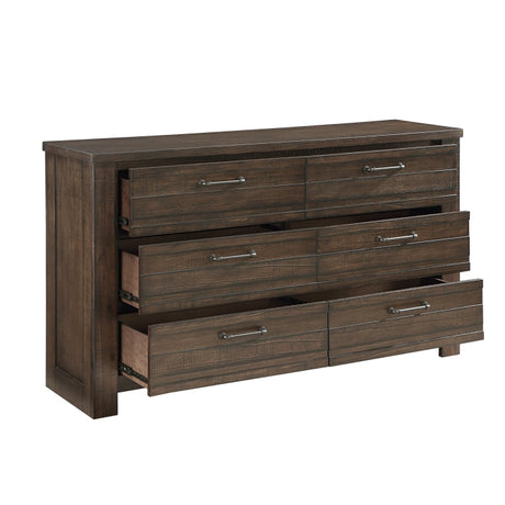Longview Brown Dresser - Ornate Home