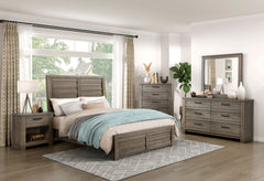 Longview Brown Eastern King Bed - Ornate Home