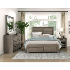 Longview Brown Eastern King Bed - Ornate Home