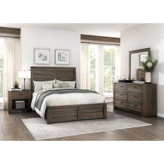 Longview Brown Full Bed - Ornate Home