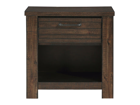 Longview Brown Nightstand - Ornate Home