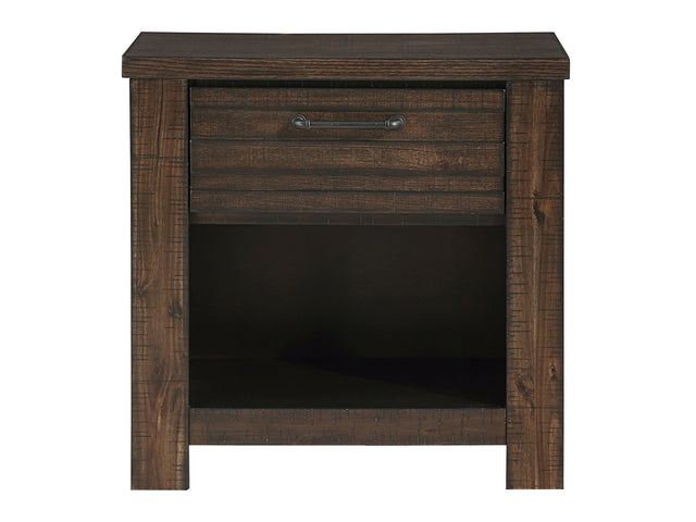 Longview Brown Nightstand - Ornate Home