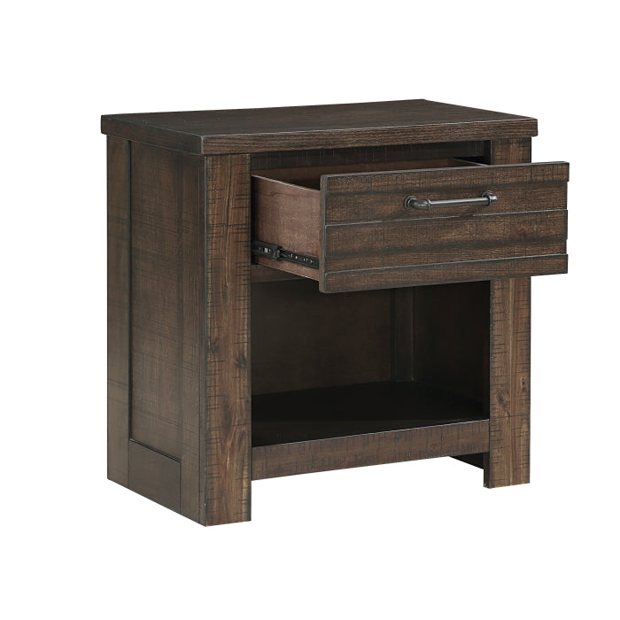 Longview Brown Nightstand - Ornate Home