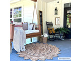 Longville Round Jute Rug - Clearance - Ornate Home