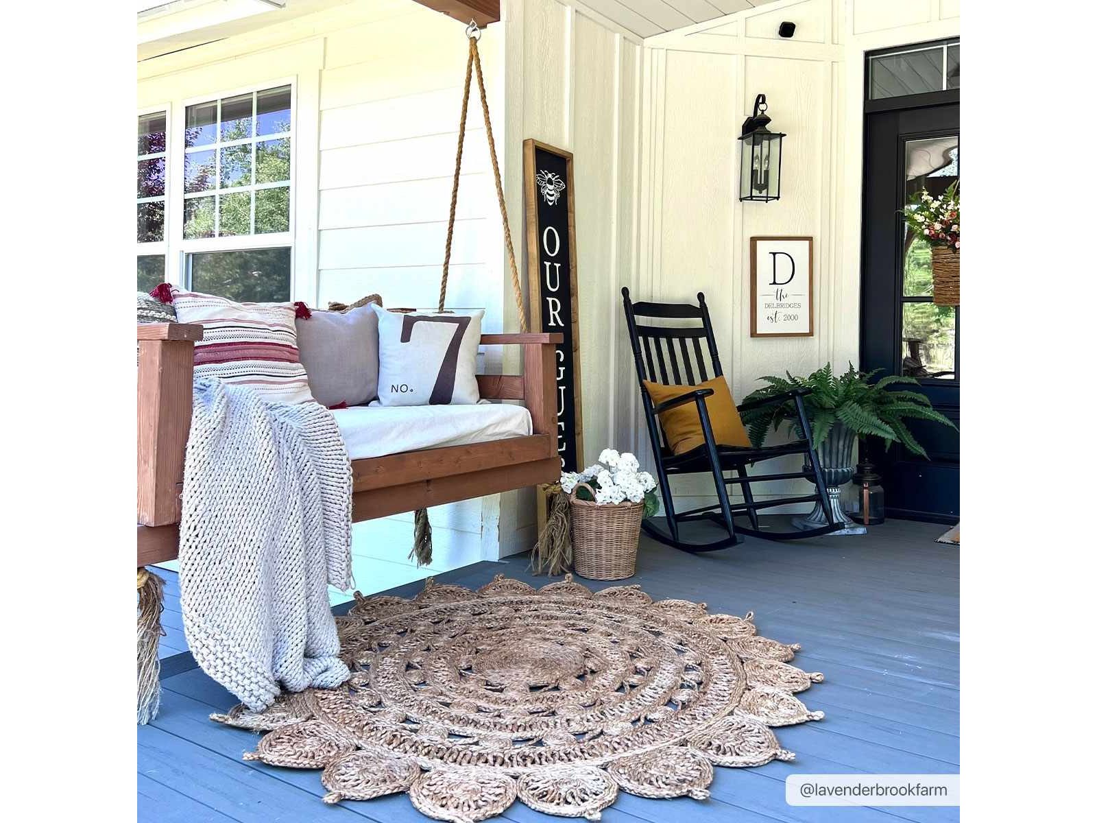 Longville Round Jute Rug - Clearance - Ornate Home