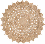 Longville Round Jute Rug - Clearance - Ornate Home