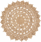 Longville Round Jute Rug - Clearance - Ornate Home