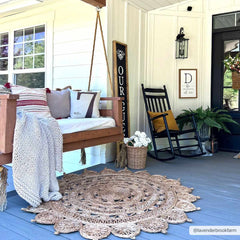 Longville Round Jute Rug - Clearance - Ornate Home