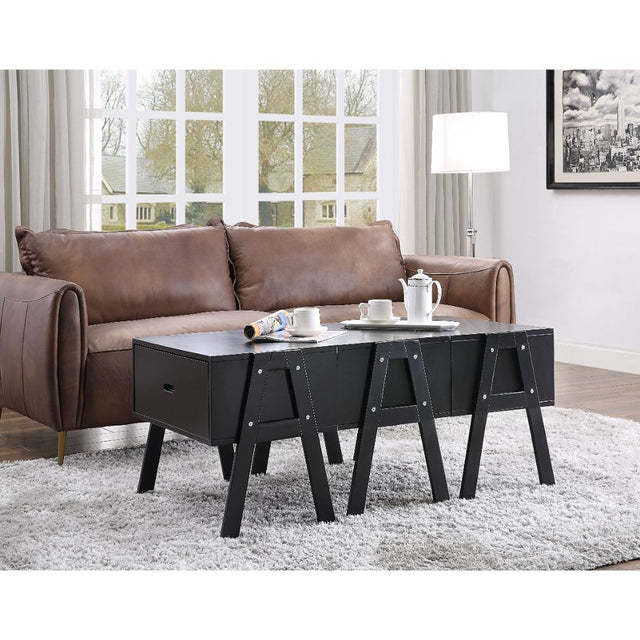 Lonny Black Convertible Coffee Table - Ornate Home