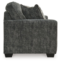 Lonoke Gunmetal 2 Loveseats & Chair - Ornate Home