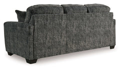 Lonoke Gunmetal Living Room Set / 2pc - Ornate Home
