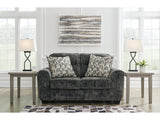Lonoke Gunmetal Loveseat (Online Special Price) - Ornate Home