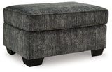 Lonoke Gunmetal Loveseat & Oversized Chair & Ottoman (Online Special Price) - Ornate Home