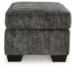 Lonoke Gunmetal Sofa, Loveseat, Oversized Chair and Ottoman - Ornate Home