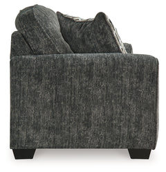 Lonoke Gunmetal Sofa, Loveseat, Oversized Chair and Ottoman - Ornate Home