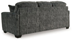Lonoke Gunmetal Sofa, Loveseat and Oversized Chair - Ornate Home