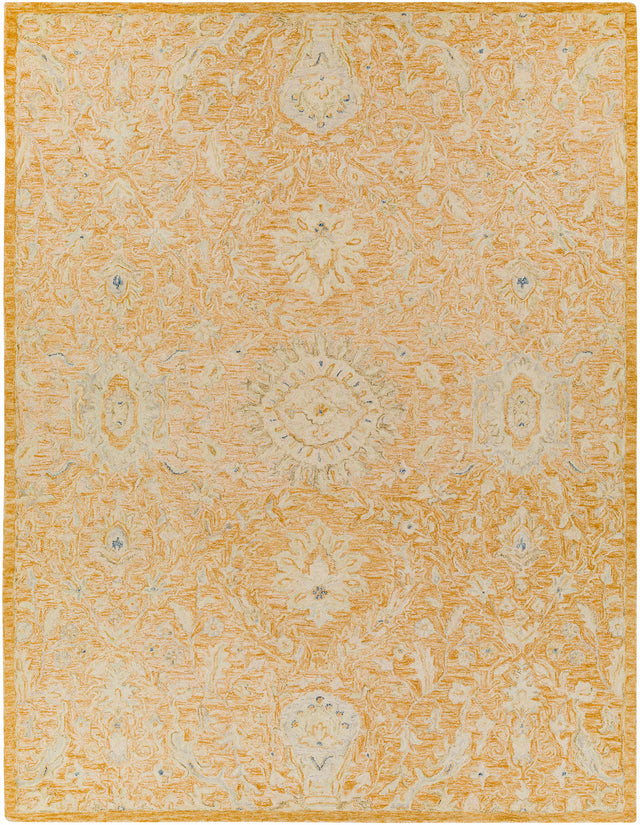 Lonoy 2x3 Small Coral Wool Carpet - Clearance - Ornate Home