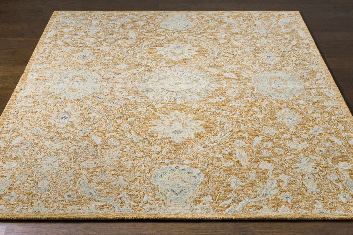 Lonoy 2x3 Small Coral Wool Carpet - Clearance - Ornate Home