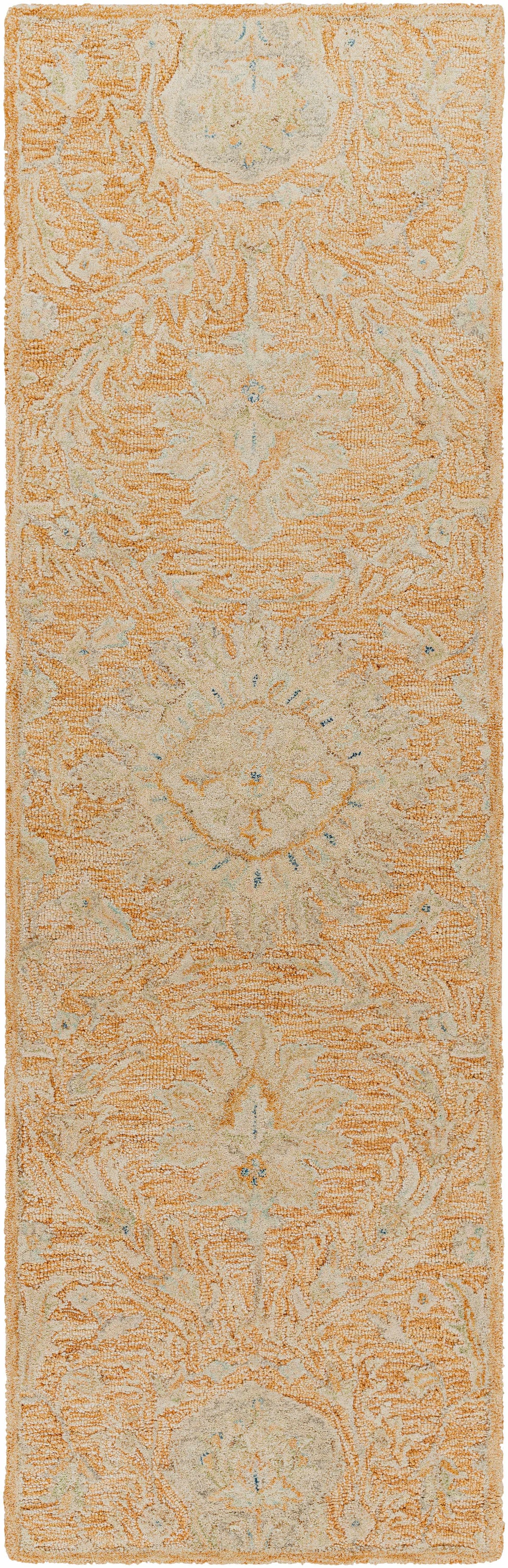 Lonoy 2x3 Small Coral Wool Carpet - Clearance - Ornate Home