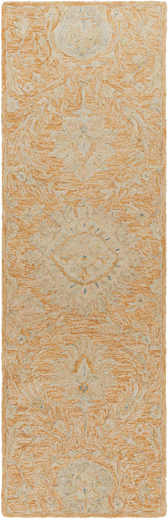Lonoy 2x3 Small Coral Wool Carpet - Clearance - Ornate Home