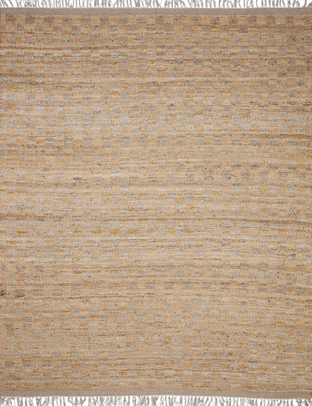 Lonut Checkered Jute Area Rug - Clearance - Ornate Home