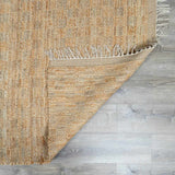Lonut Checkered Jute Area Rug - Clearance - Ornate Home