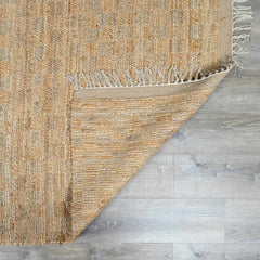 Lonut Checkered Jute Area Rug - Clearance - Ornate Home
