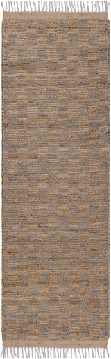 Lonut Checkered Jute Area Rug - Clearance - Ornate Home