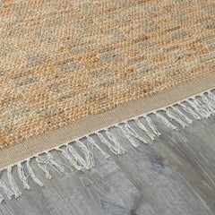 Lonut Checkered Jute Area Rug - Clearance - Ornate Home