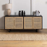 Lonut Checkered Jute Area Rug - Clearance - Ornate Home