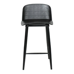 Looey Black Counter Stool (Set of 2) - Ornate Home
