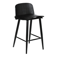 Looey Black Counter Stool (Set of 2) - Ornate Home