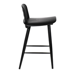 Looey Black Counter Stool (Set of 2) - Ornate Home